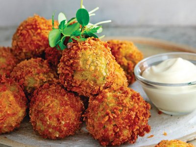 Crispy GEM® Avocado Balls with Aioli