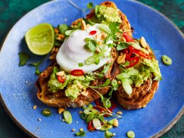 Smashed Satay GEM® on Toast 